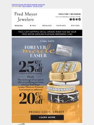fred meyer jewelers email marketing