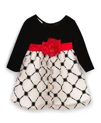 Rare Girls Baby Velvet Bow 18m Black Holiday Baby Dress Nwt
