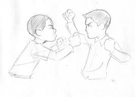 Image result for cartoon picture of men fighting