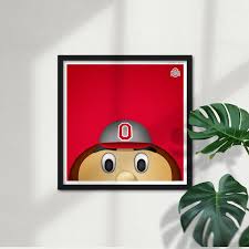 Minimalist Brutus Buckeye Ker Ohio