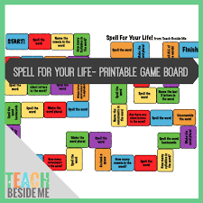 spell for your life board game teach