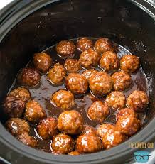 But sometimes meatballs can be easier to eat, than they are to make. Crock Pot Glazed Party Meatballs Video The Country Cook