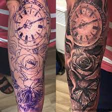 Tattoo montre gousset, papillon et rose et stencil | Ink tattoo, Tattoos,  Butterfly