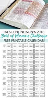 President Nelsons 2018 Book Of Mormon Challenge Reading