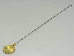 Brass Silk Pendulum Bob Rod Hook Wall