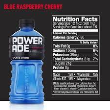 powerade blue raspberry cherry ion4