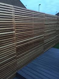 Garden Brick Wall Cladding With Wood