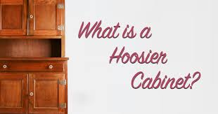 what is a hoosier cabinet 1920 s
