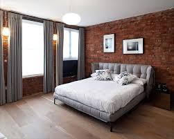 cozy bedrooms with brick walls