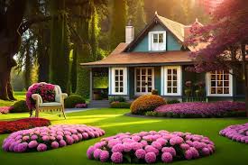 Beautiful House Garden Images Free