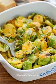baked brussel sprouts gratin spend