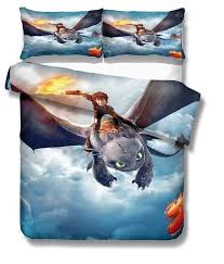 how to train your dragon bedding set v2