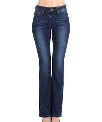 Wax Jean Light Mid Rise Bootcut Jeans Women