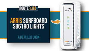 arris surfboard sb6190 lights a