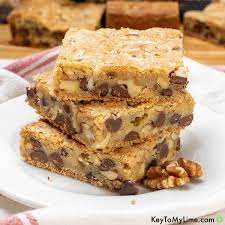 toll house cookie bars chocolate chip