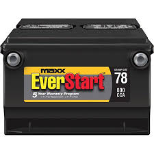 Everstart Maxx Lead Acid Automotive Battery Group 78n