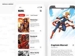 Marvel Heroes Library - UpLabs