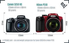 Cameras have many specifications and the only way to select the best among similar ones to nikon coolpix p510 is to compare their tech specs side by side. Canon Sx50 Hs Vs Nikon P510 Full Comparison Pxlmag Com