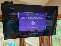 Roku streaming stick is also one of these products. Help Roku All Of A Sudden Doesn T Have Enough Power From The Usb Port On My Tv Roku 3900x Connected With A Vizio D32f F1 Roku