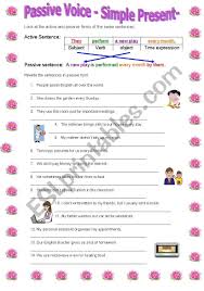 We did not find results for: Passive Voice Simple Present Tense Esl Worksheet By Bburcu