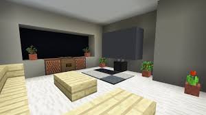 minecraft living room tv room