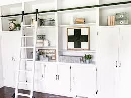 Diy Floor To Ceiling Bookshelves And