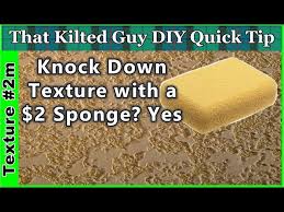 Knockdown Texture Repair Sponge That
