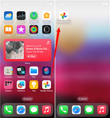 manage home screen pages on an iphone