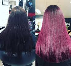 #purple #purple highlights #dark hair #purple and black #hair color #dyed hair. 18 Purple And Violet Hair Highlights Ideas For You
