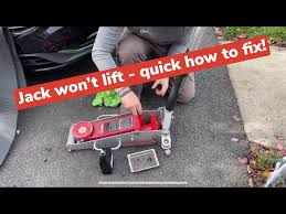 fix a broken hydraulic floor jack