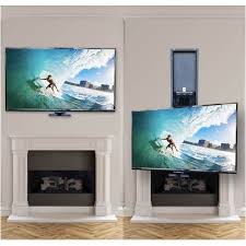 Mantelmount Pull Down Tv Wall Mount For