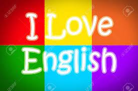 Love English Concept Text On Background ...