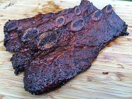 smoked flanken style beef ribs fast