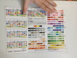 Ohuhu Markers Color Chart Best Picture Of Chart Anyimage Org
