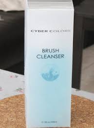 cyber colors brush cleanser