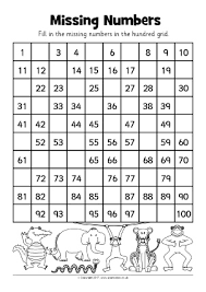 Free Hundred Square Grid Printables And Teaching Resources