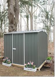 Diy Shed Adds Extra Storage Space To