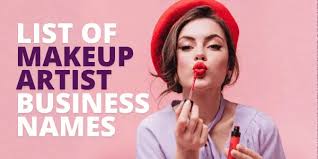 394 makeup artist business names for