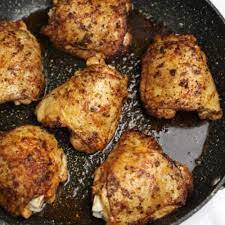 stove top en thighs pan seared