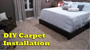 how to install carpet ourhouse diy