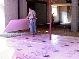 insulating a basement floor before you