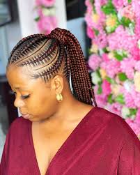 Extensive photo gallery showcasing 101 ponytail hairstyles for women. Black Braided Ponytail Hairstyles 6 1 Zaineey S Blog