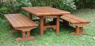 Craftsmen S Bench And Table Plans