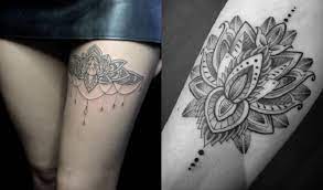 Tatouage lotus : significations et illustrations. - TattooMe - Le Meilleur  du Tatouage