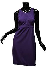 Athleta Purple Voyager Knee Length Short Casual Dress Size 12 L