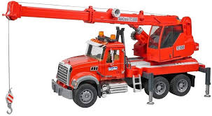 02826 bruder mack granite crane truck
