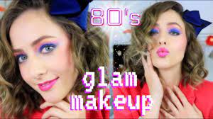 easy 80 s makeup hair tutorial for