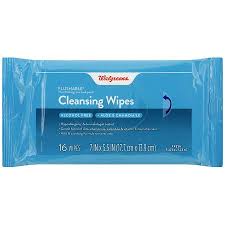 walgreens alcohol free cleansing wipes