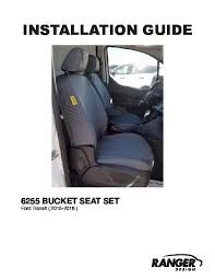 Ford Transit Van Seat Covers 6255