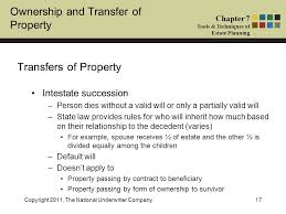 Ownership And Transfer Of Property Chapter 7 Tools